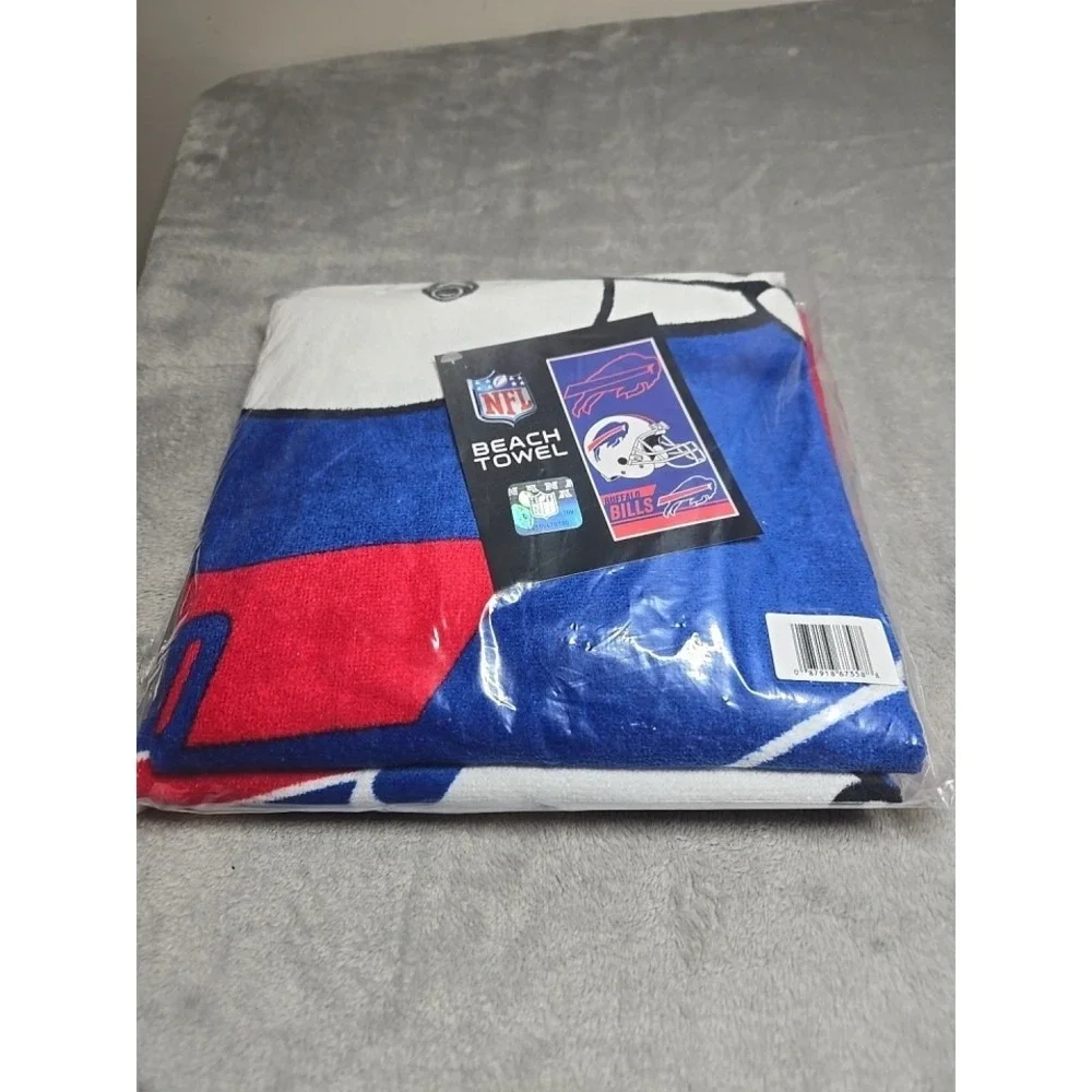 Buffalo Bills Pool Or Beach Towel 28 X 58 Inches New Officially Licensed